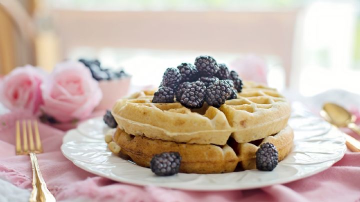 Cena rápida: Prepara unos deliciosos waffles de avena sin gluten, sigue la receta