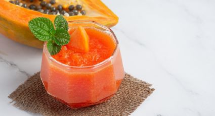 Mejora tu digestión con un delicioso batido de papaya ¡prepáralo en solo 3 minutos!