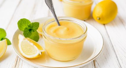 Crema de limón con yogurt griego, receta ideal para tus postres