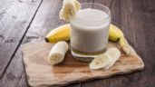Bebidas energéticas: Comienza el día con este licuado de plátano con crema de cacahuate