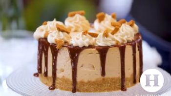 Cheesecake de Speculoos, postre ideal para compartir con tu familia, sigue el paso a paso
