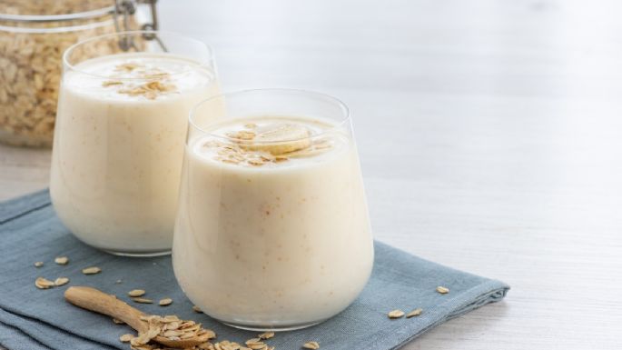Con este licuado de avena podrás aumentar la masa muscular