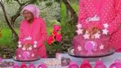 ¡Tuvo pastel y dulces rosas! Mujer celebra su cumpleaños 107 con temática de Barbie