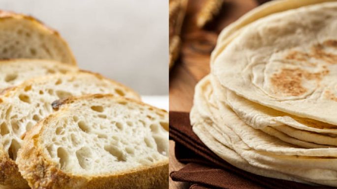 Pan o tortilla de harina: ¿Cuál de estos alimentos es más saludable o engorda menos?