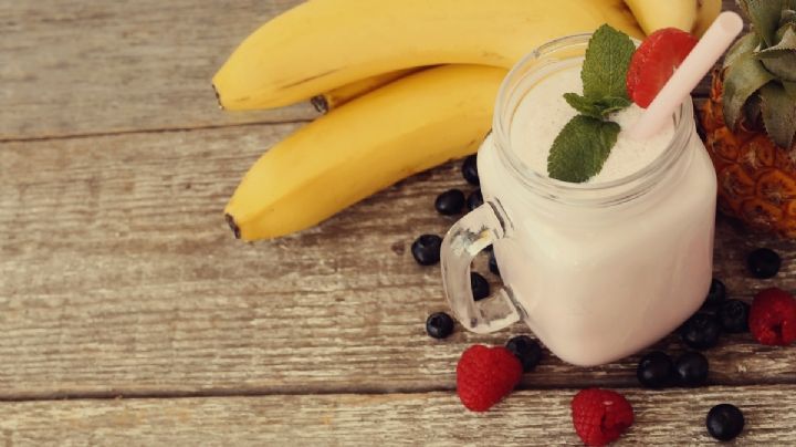 Batido de plátano con leche de avena: La mejor opción de sabor para agregar energía