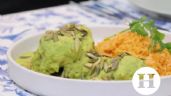 Aprende a preparar un delicioso mole verde con pollo, un clásico de la cocina mexicana