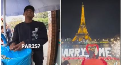 Alexis Omman regala un viaje a París a un vendedor de tacos para pedirle la mano a su novia