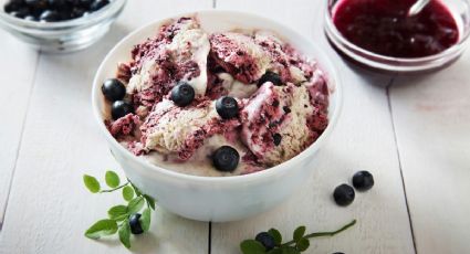 Helado de yogur natural ¡sin gluten!; así se prepara con esta receta casera